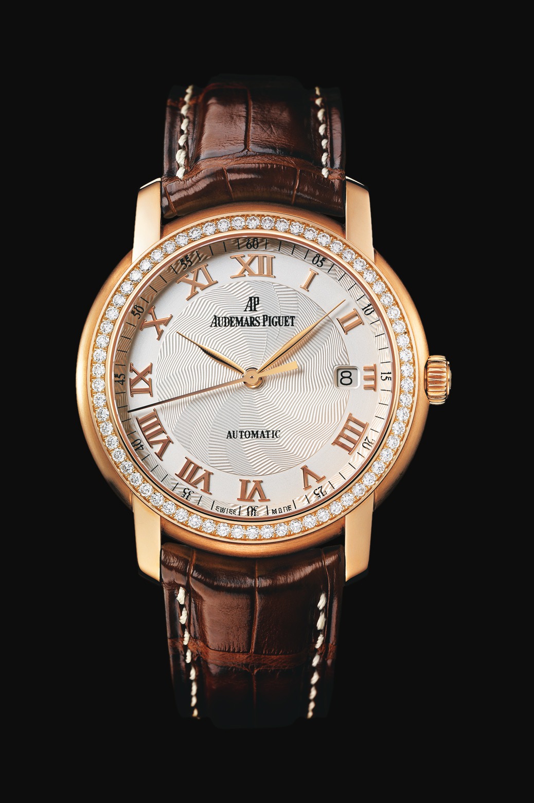 Audemars Piguet Jules Audemars Automatic Diamonds Pink Gold watch REF: 15140OR.ZZ.A088CR.03